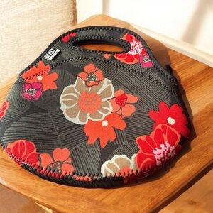 Floral Neoprene Women's Tote Bag